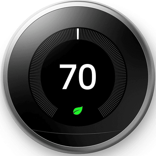 Google Nest Learning Thermostat - 3rd Generation, Stainless Steel